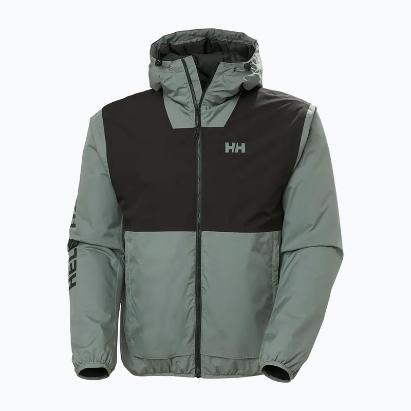 Pánská bunda do deště  Helly Hansen Ervik Ins Rain grey cactus 5