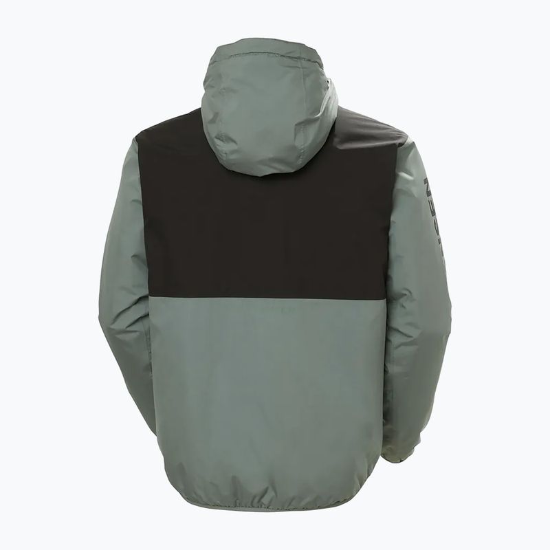 Pánská bunda do deště  Helly Hansen Ervik Ins Rain grey cactus 6