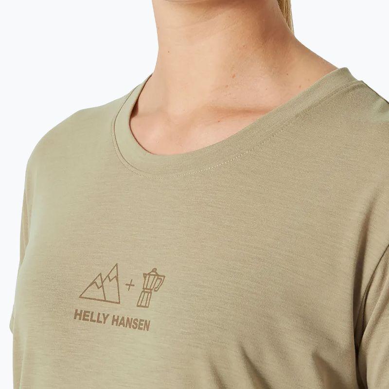 Dámské tričko  Helly Hansen Skog Recycled Graphic pebble 3