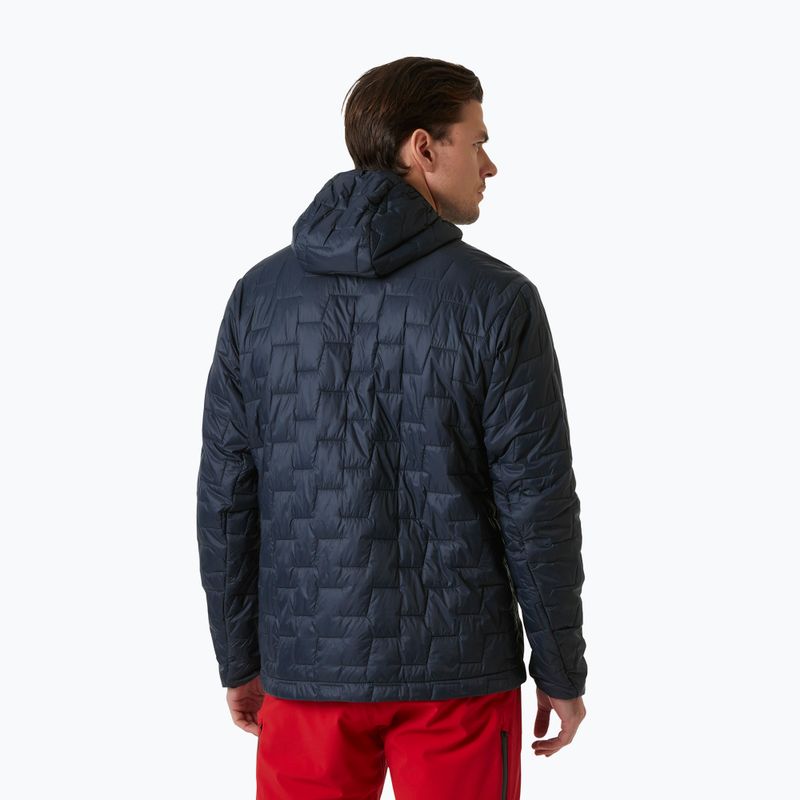 Pánská hybridní bunda Helly Hansen Lifaloft Hooded Insulator navy 2