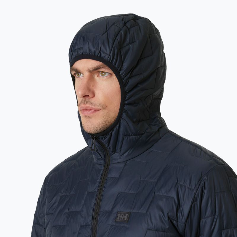 Pánská hybridní bunda Helly Hansen Lifaloft Hooded Insulator navy 3
