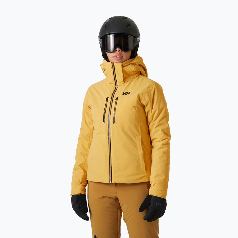 Dámská lyžařská bunda Helly Hansen Alphelia Lifaloft písková