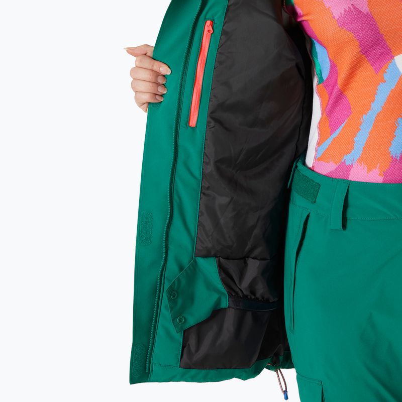 Dámská lyžařská bunda Helly Hansen Powshot emerald  7