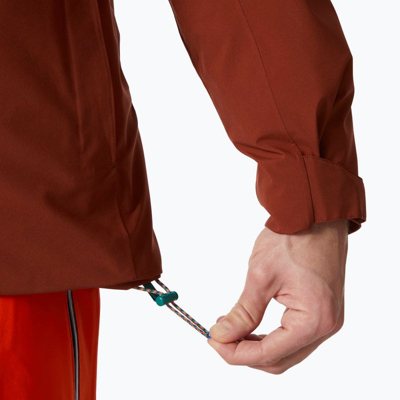 Pánská lyžařská bunda Helly Hansen Gravity iron oxide 9