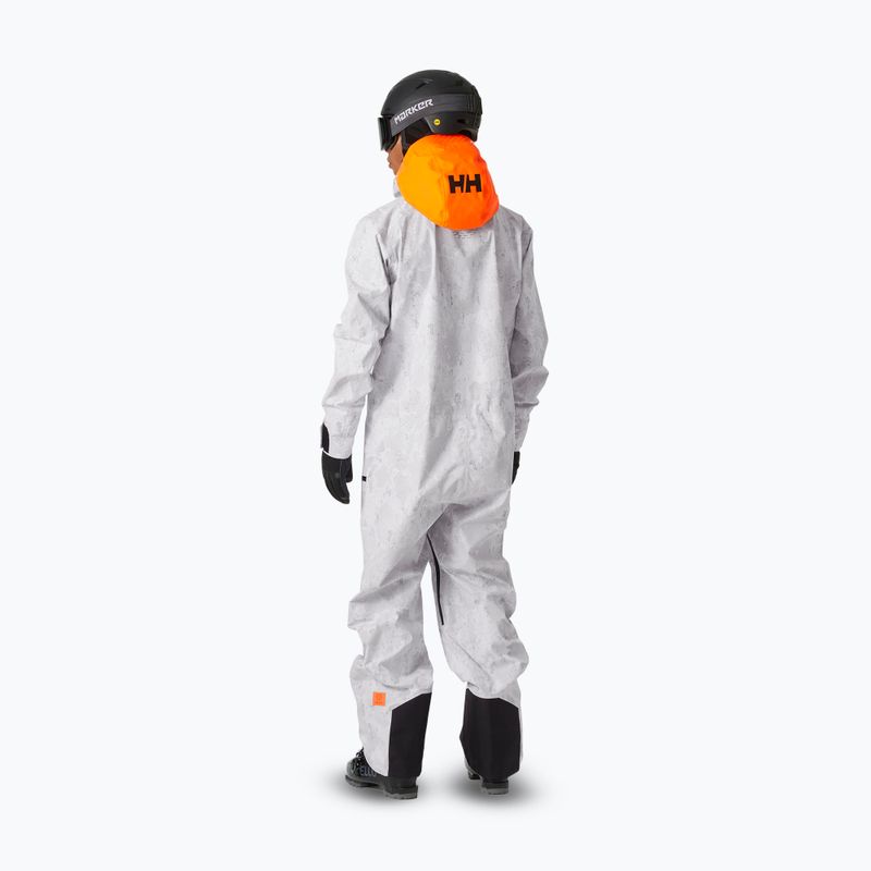 Pánská lyžařská kombinéza Helly Hansen Chugach Infinity Printed grey fog snow camo aop 2