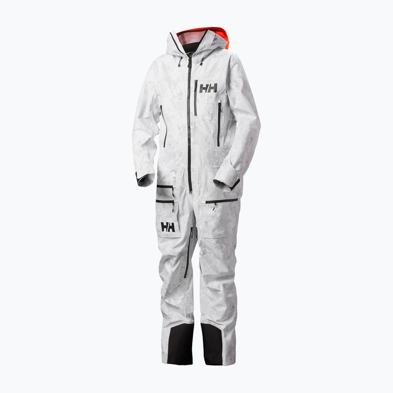 Pánská lyžařská kombinéza Helly Hansen Chugach Infinity Printed grey fog snow camo aop 10