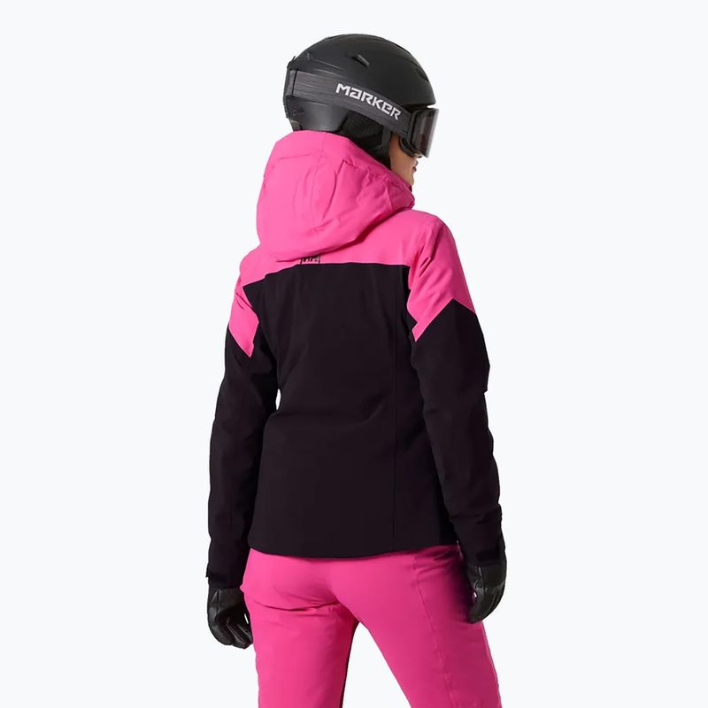 Dámská lyžařská bunda Helly Hansen Alphelia dragon fruit black 2