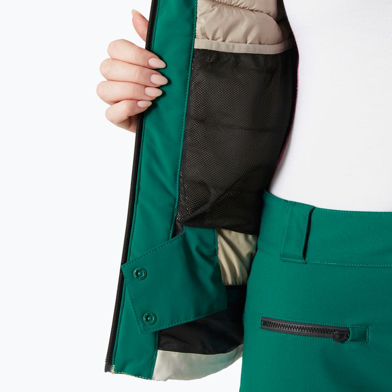 Dámská lyžařská bunda Helly Hansen Alphelia emerald snow 6