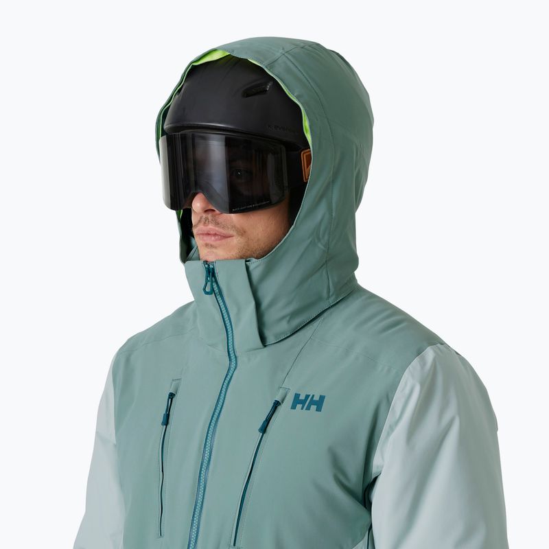 Pánská lyžařská bunda Helly Hansen Alpha 4.0 cactus 3