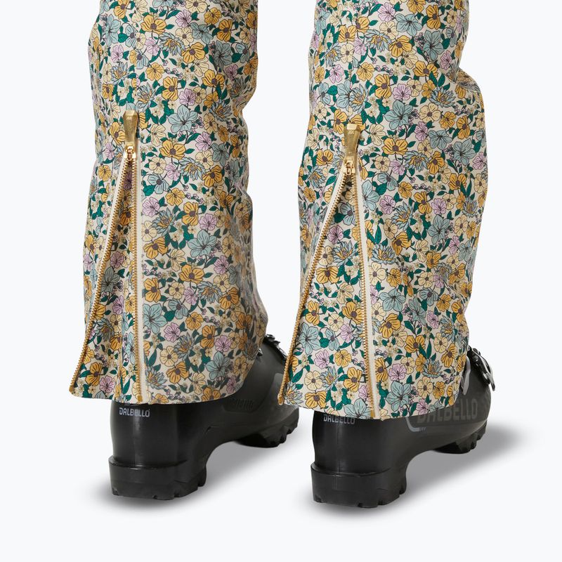 Dámské lyžařské kalhoty Helly Hansen St. Moritz Insulated 2.0 sand floral aop 4