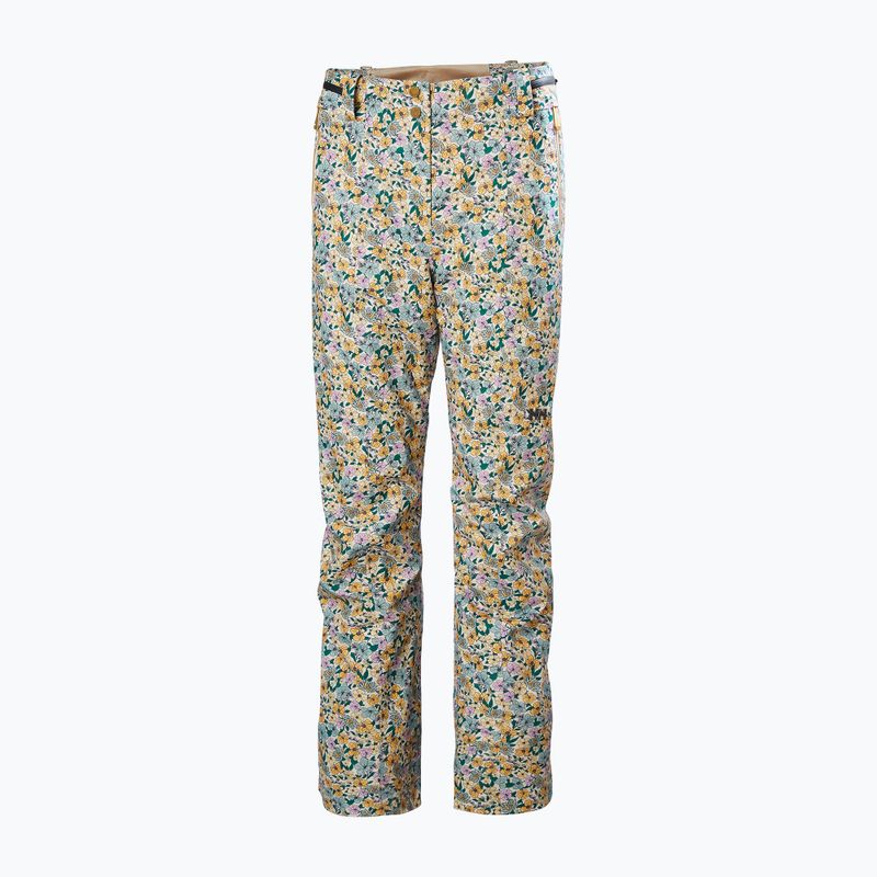 Dámské lyžařské kalhoty Helly Hansen St. Moritz Insulated 2.0 sand floral aop 5