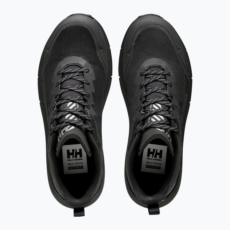 Pánské turistické boty Helly Hansen Stega Helly Tech black/new light grey 12