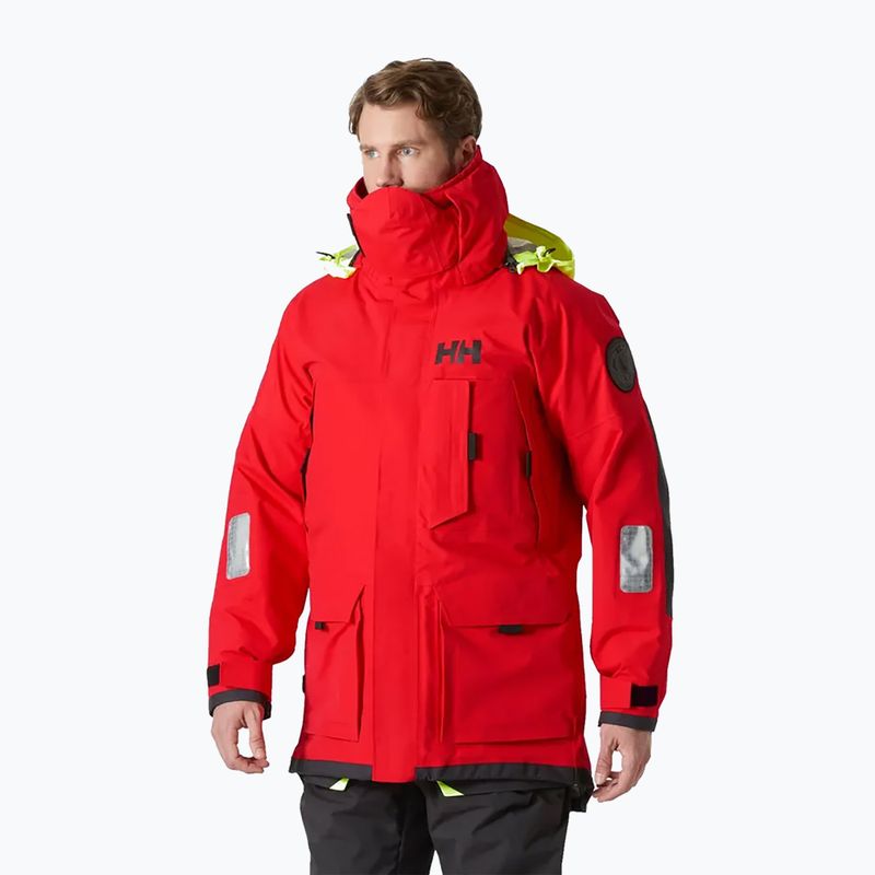 Jachtařská bunda Helly Hansen Arctic Ocean 3in1 Parka alert red