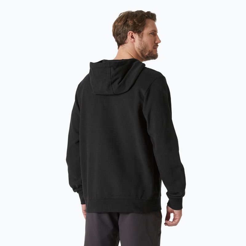 Pánská mikina Helly Hansen HH Logo Hoodie 2.0 black 2