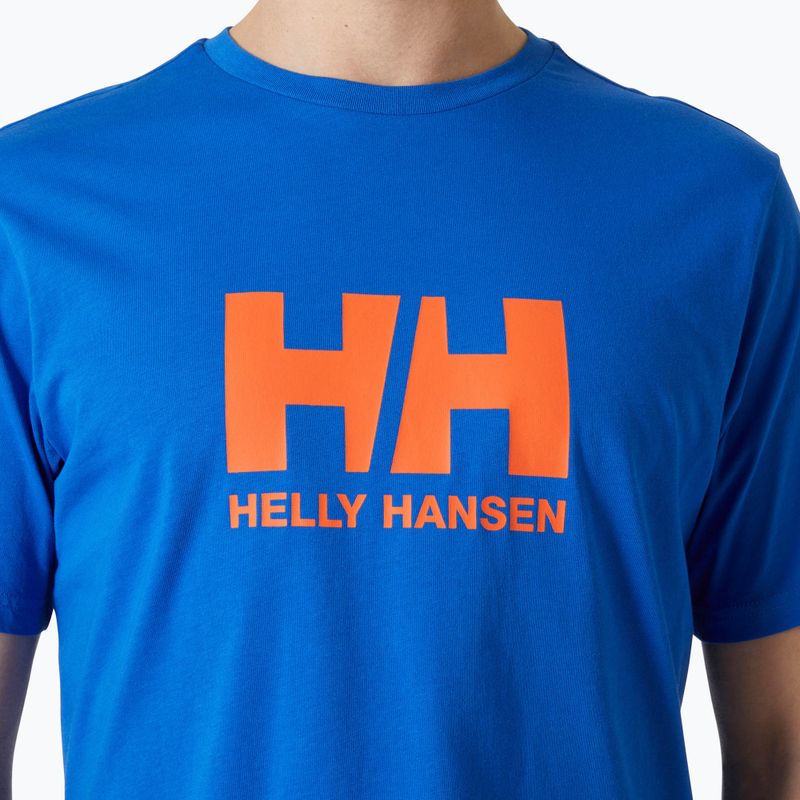 Pánské tričko  Helly Hansen Logo 2.0 cobalt 2.0 3