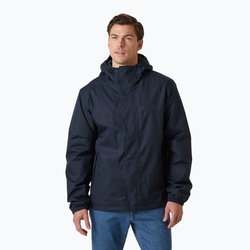 Pánská bunda do deště Helly Hansen Vancouver Fleece Lined navy