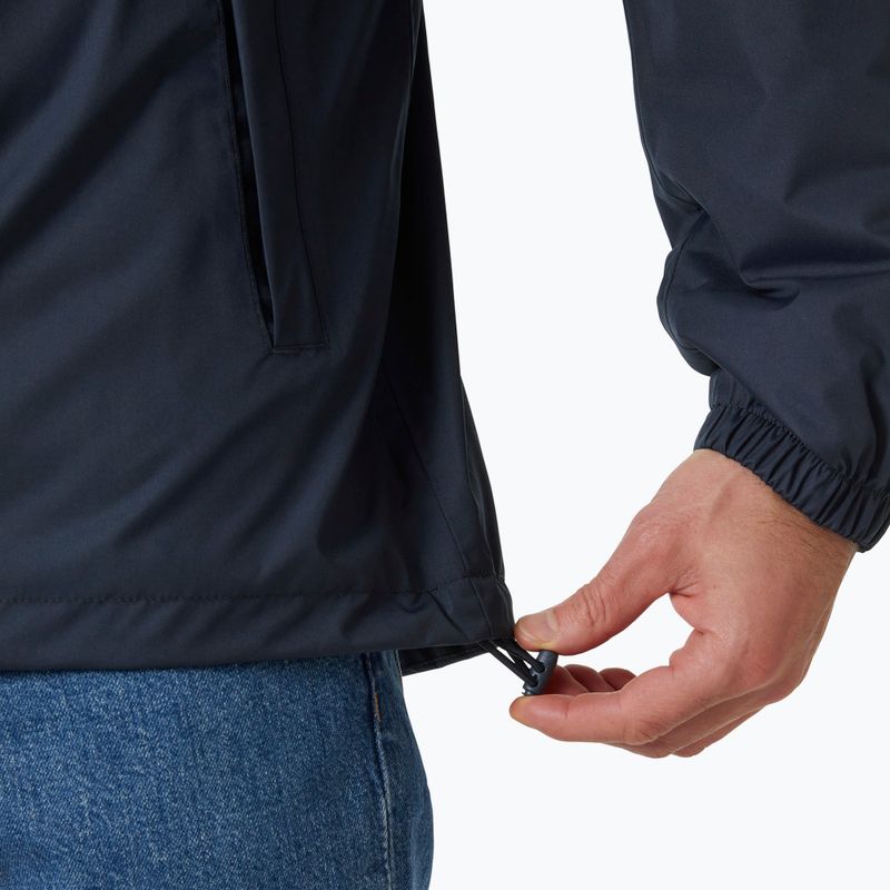Pánská bunda do deště Helly Hansen Vancouver Fleece Lined navy 5