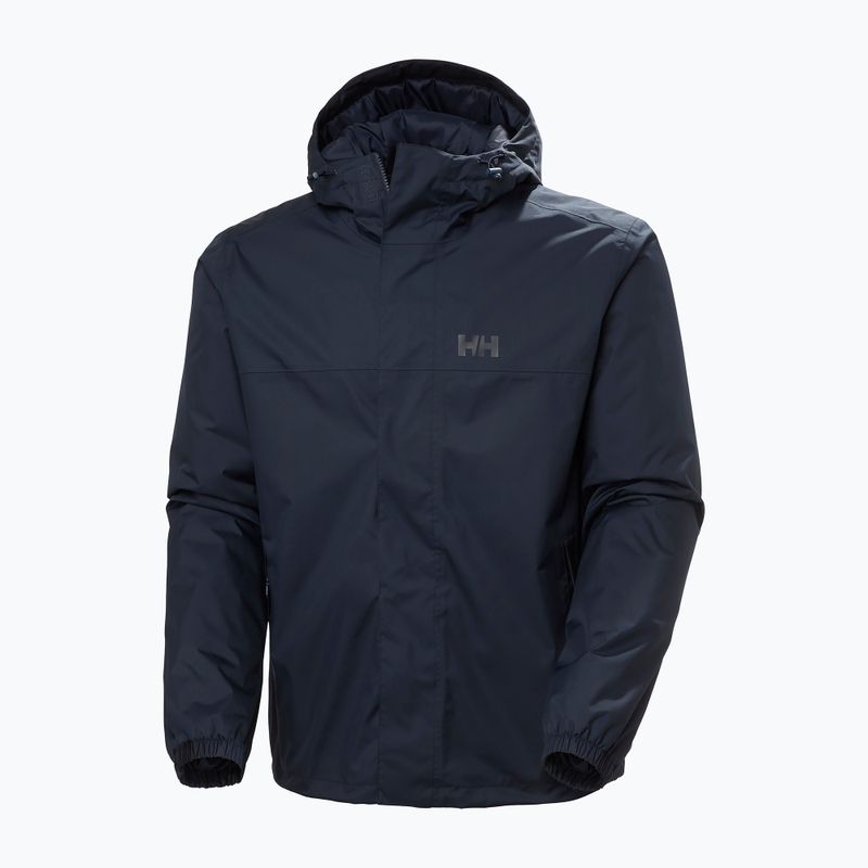 Pánská bunda do deště Helly Hansen Vancouver Fleece Lined navy 6