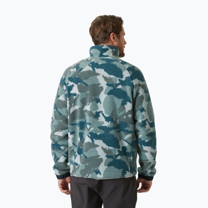 Pánská mikina Helly Hansen Panorama Pile Snap dark creek woodland camo 2