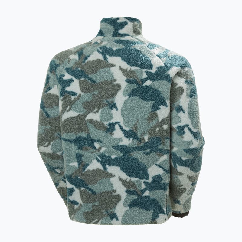 Pánská mikina Helly Hansen Panorama Pile Snap dark creek woodland camo 6