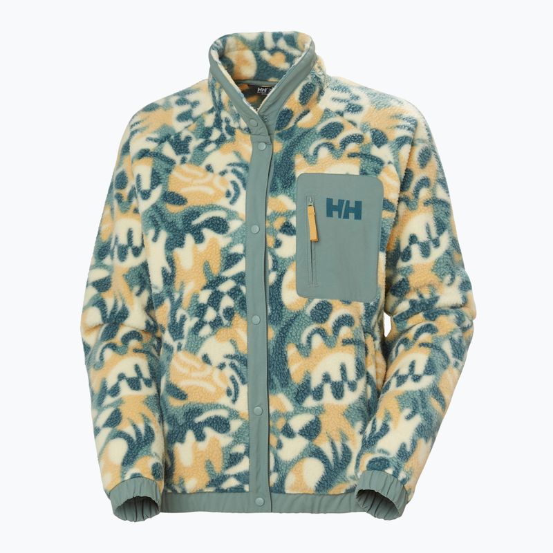 Dámská mikina  Helly Hansen Imperial Printed Pile Snap sand bruce aop 5