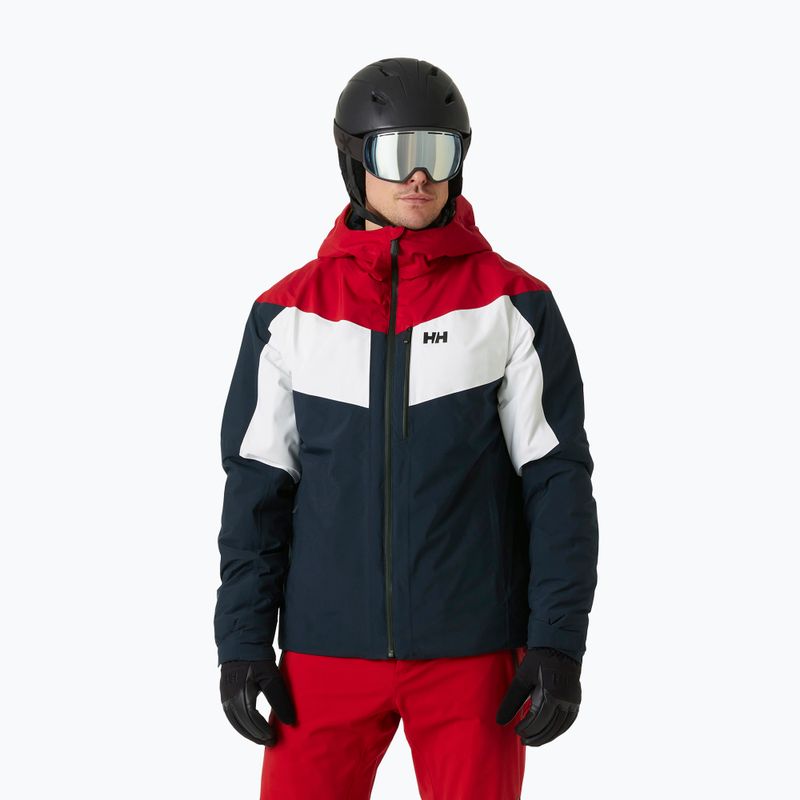 Pánská lyžařská bunda Helly Hansen Carv Lifaloft 2.0, navy