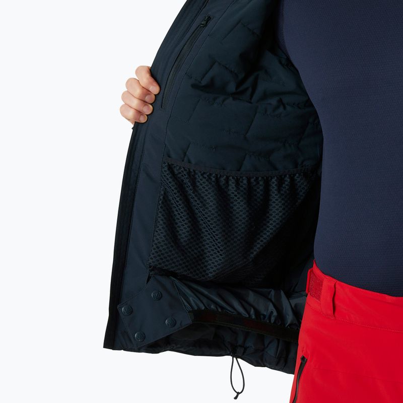 Pánská lyžařská bunda Helly Hansen Carv Lifaloft 2.0, navy 7