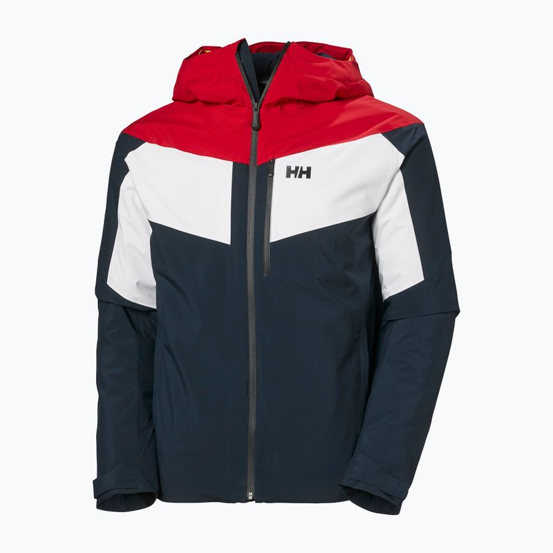 Pánská lyžařská bunda Helly Hansen Carv Lifaloft 2.0, navy 10