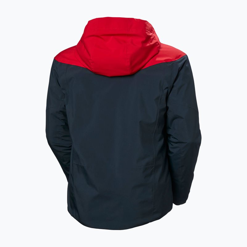 Pánská lyžařská bunda Helly Hansen Carv Lifaloft 2.0, navy 11