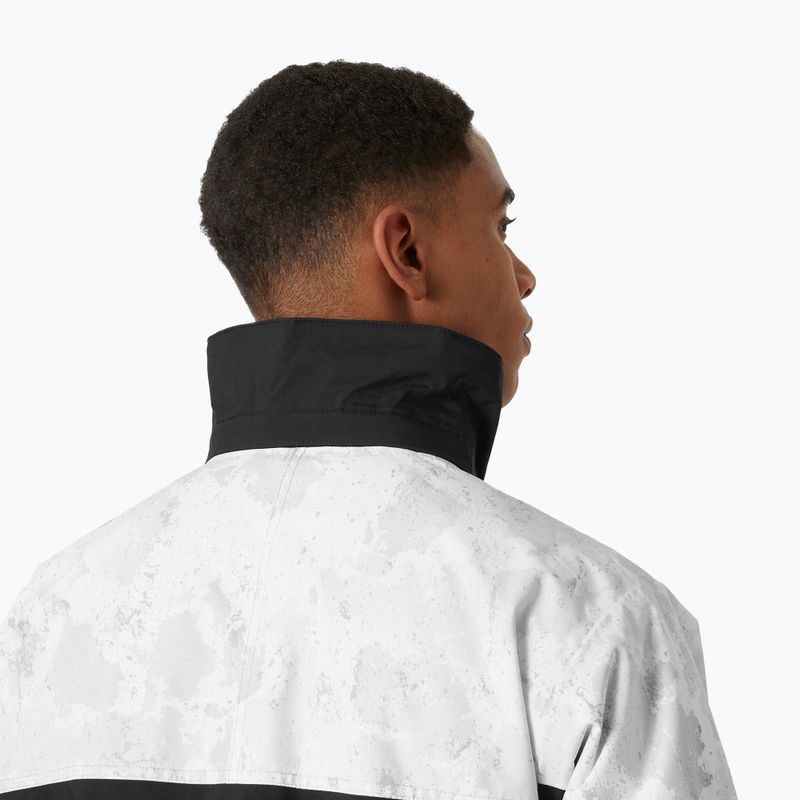 Pánská lyžařská bunda Helly Hansen Ullr D Heritage Short grey fog snow camo aop 4