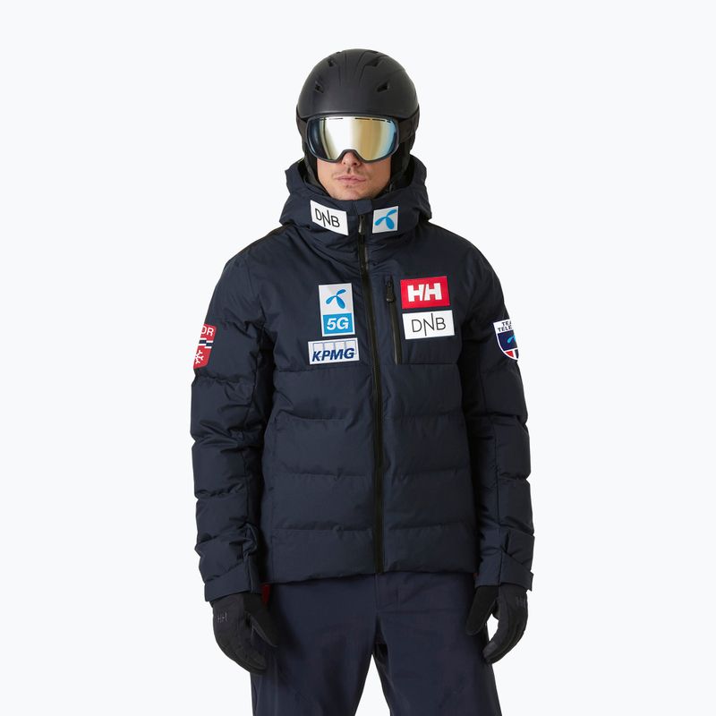 Pánská lyžařská bunda Helly Hansen Kvitfjell Race Puffy nsf team