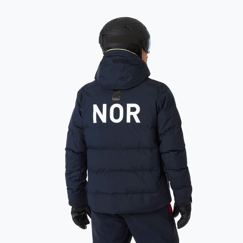 Pánská lyžařská bunda Helly Hansen Kvitfjell Race Puffy nsf team 2