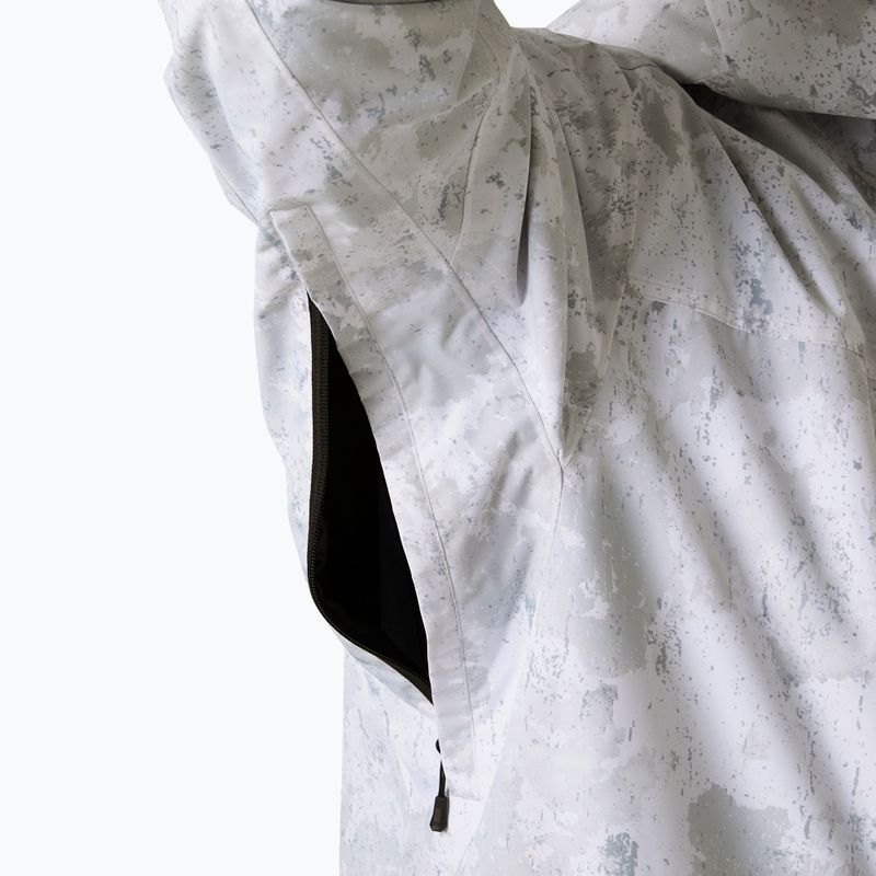 Pánská lyžařská bunda Helly Hansen Ullr D Shell Graphic grey fog snow camo aop 4