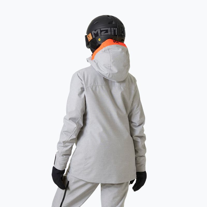 Dámská lyžařská bunda Helly Hansen Powderqueen 3.0 grey/melange 2