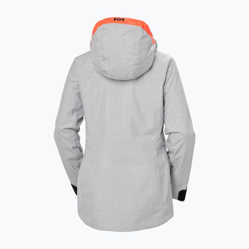 Dámská lyžařská bunda Helly Hansen Powderqueen 3.0 grey/melange 10