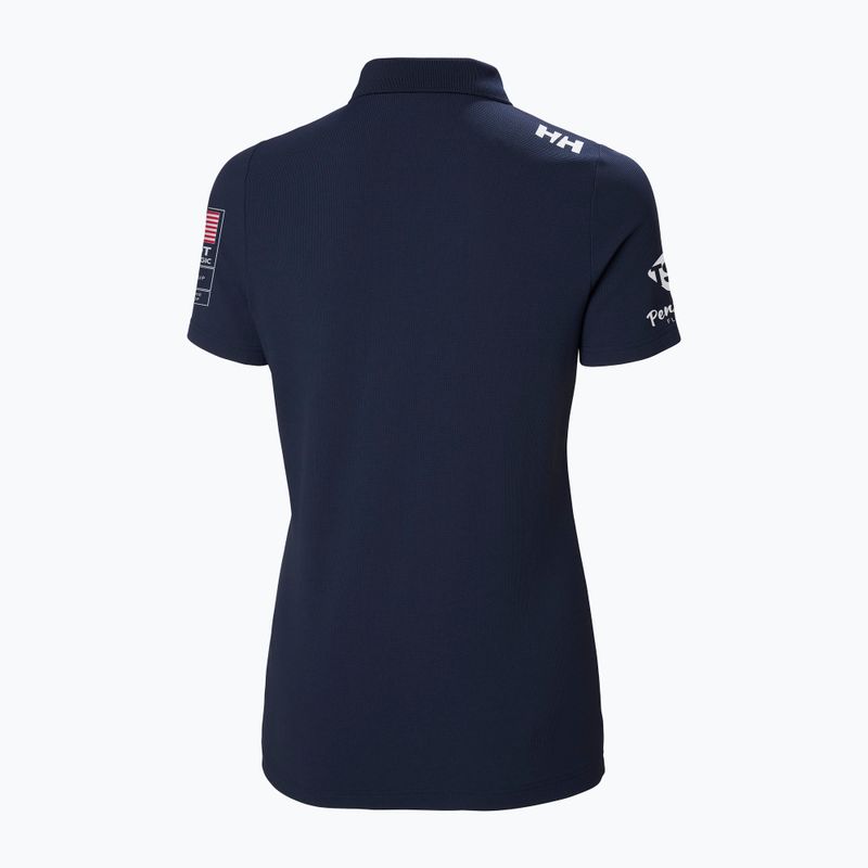 Dámské polokošile Helly Hansen Crew Tech Polo navy 2