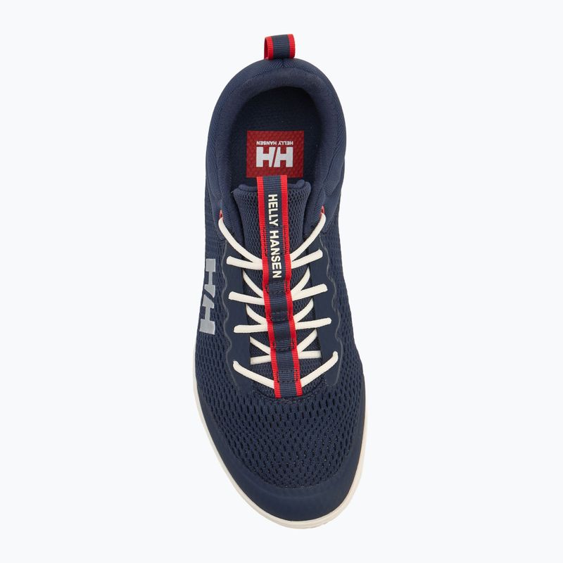 Pánské jachtařské boty Helly Hansen HP Foil Evo navy  5