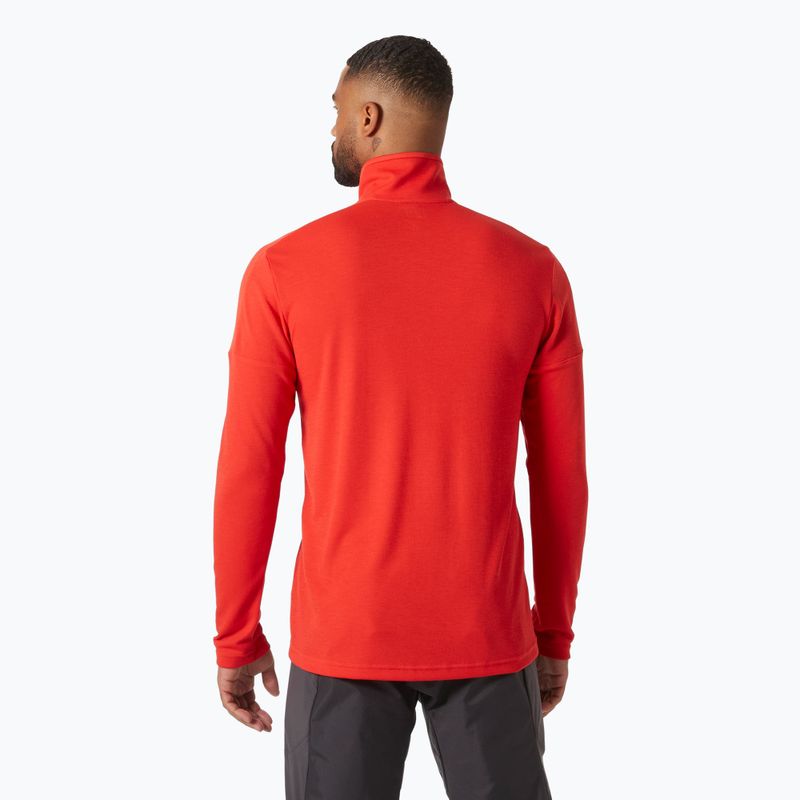 Pánská jachtařská mikina Helly Hansen Hp 1/2 Zip Pullover 2.0 alert red 2