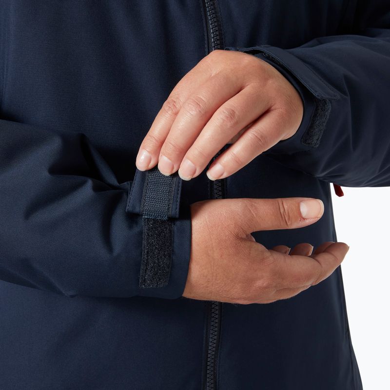 Dámská jachtařská bunda Helly Hansen Crew Hooded Midlayer Plus 2.0 navy 5