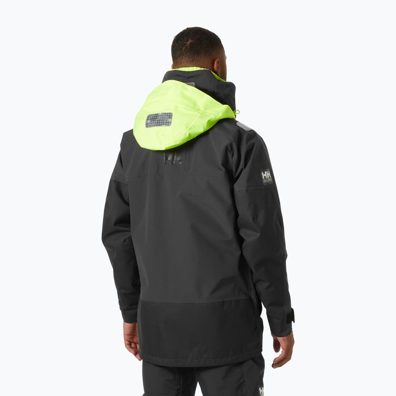 Pánská bunda do deště Helly Hansen Skagen Offshore ebony 2