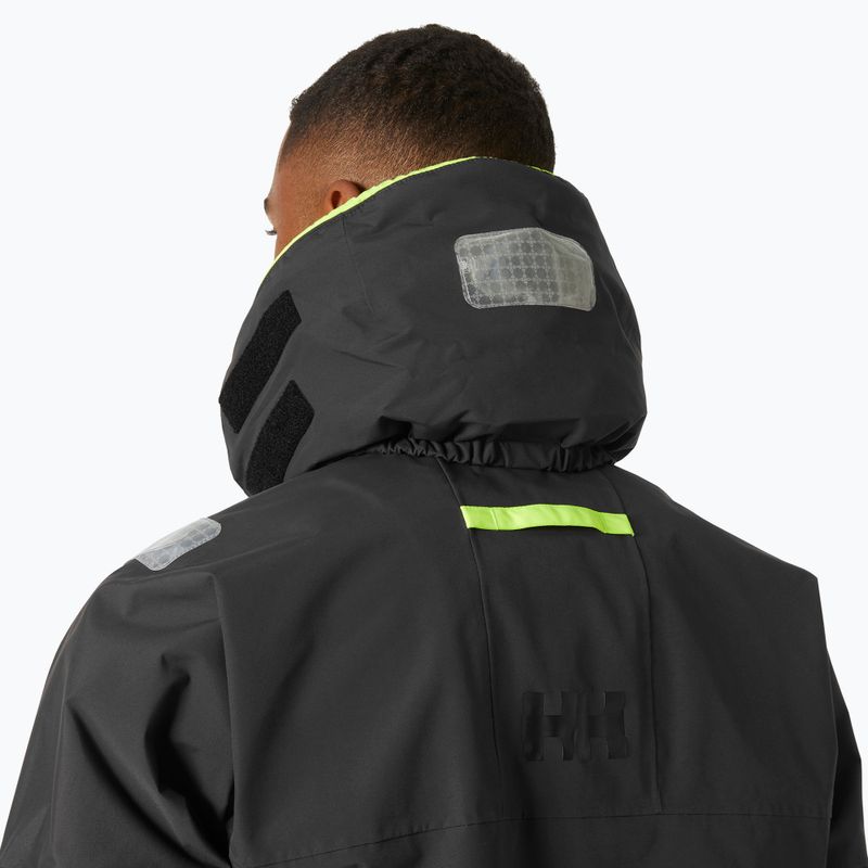 Pánská bunda do deště Helly Hansen Skagen Offshore ebony 4