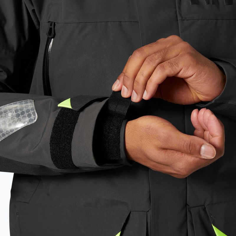 Pánská bunda do deště Helly Hansen Skagen Offshore ebony 6