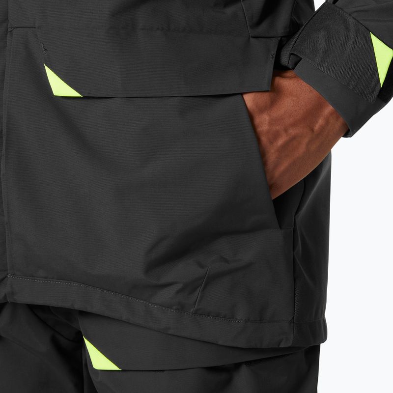 Pánská bunda do deště Helly Hansen Skagen Offshore ebony 8