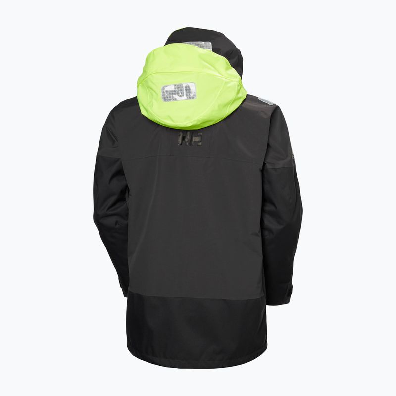 Pánská bunda do deště Helly Hansen Skagen Offshore ebony 12