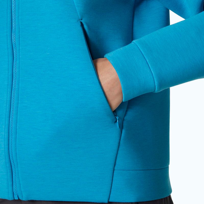 Dámská mikina Helly Hansen HP Ocean Full Zip Jacket 2.0 cyan 5