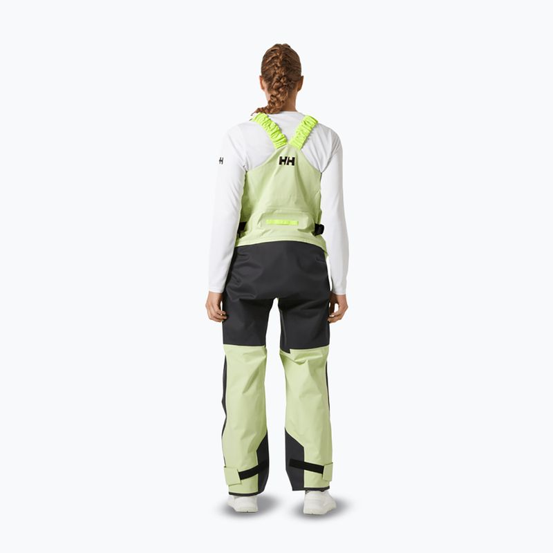 Dámské jachtařské kalhoty Helly Hansen Skagen Pro Bib washed lime 2