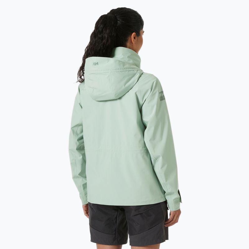 Dámská jachtařská bunda Helly Hansen Hp Racing Hooded eucalyptus 2
