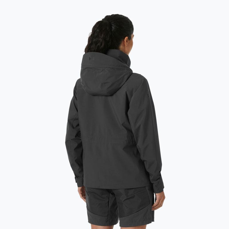 Dámská jachtařská bunda Helly Hansen Hp Racing Hooded ebony 2