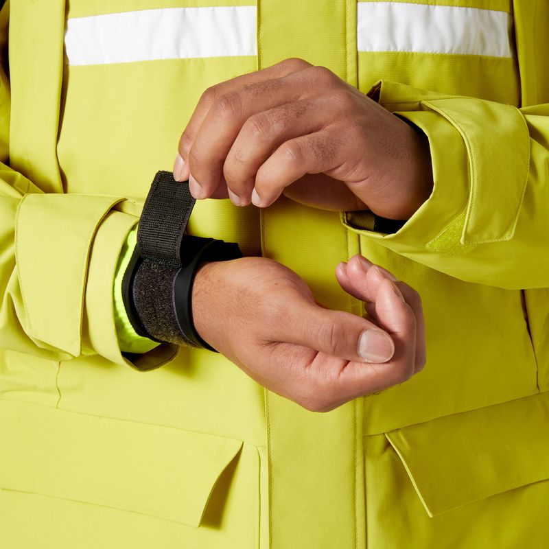 Pánská jachtařská bunda Helly Hansen Pier 4.0 cyber lime 5