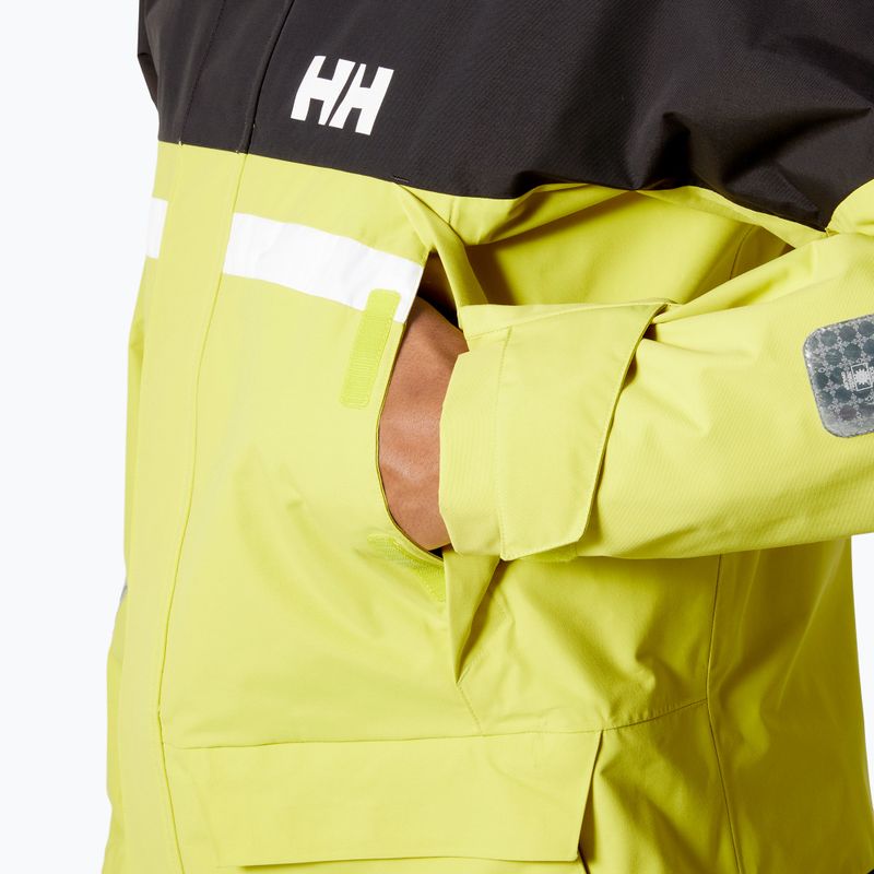 Pánská jachtařská bunda Helly Hansen Pier 4.0 cyber lime 6